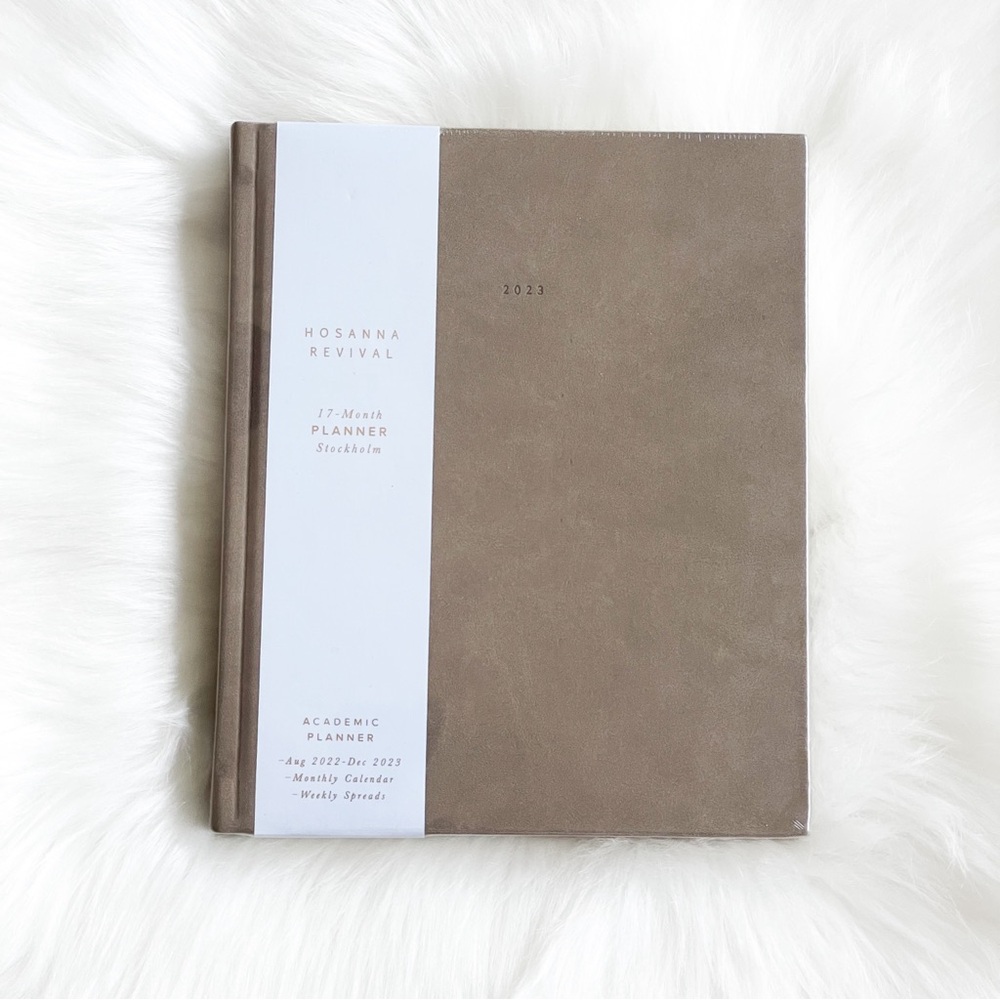 NEW 2023 Hosanna Revival Stockholm 17-Month Planner